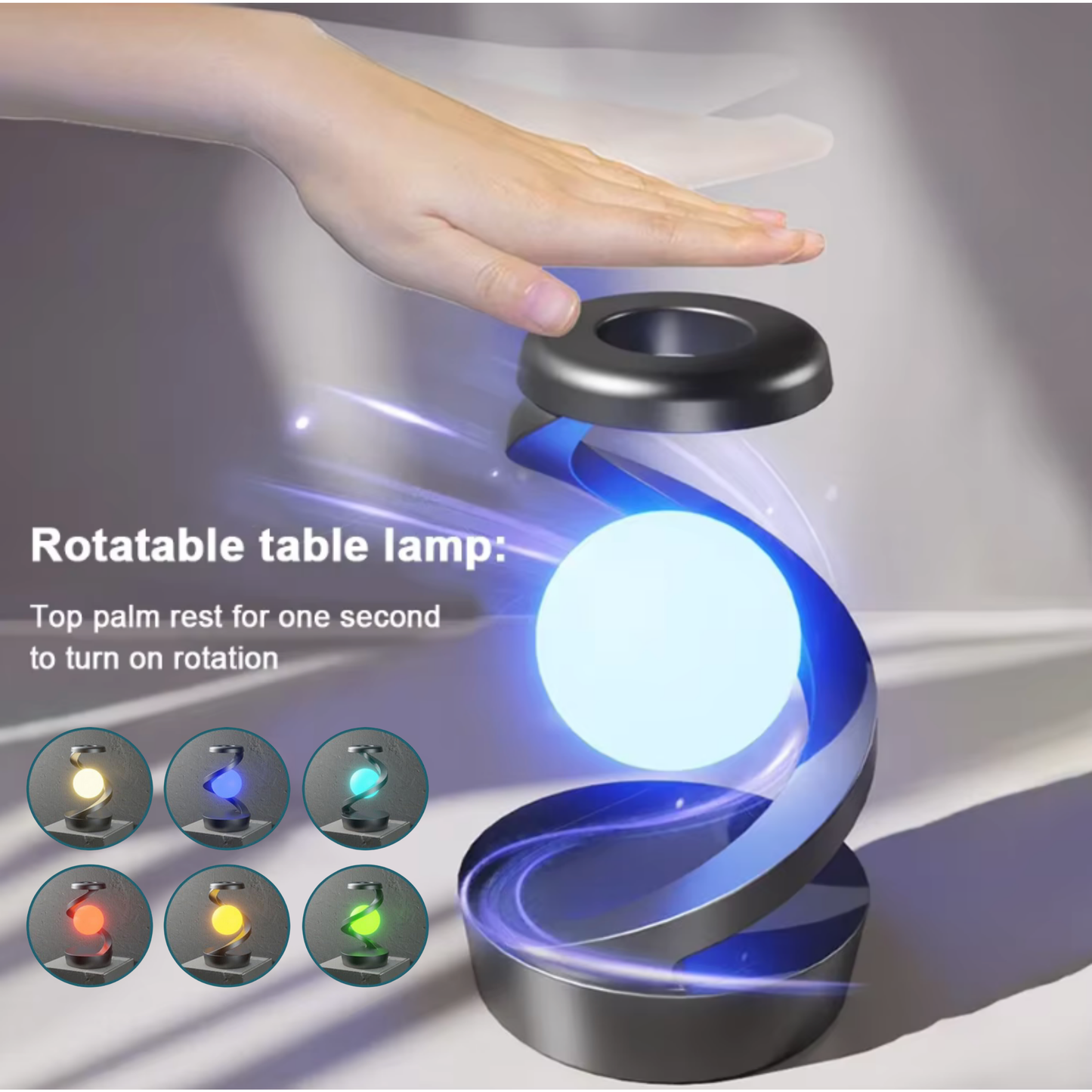 LUXEPAVO™ 3D Levitating Ball Lamp